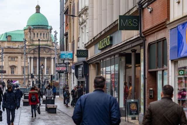 Hull City Council wants Government money to help regenerate Whitefriargate.