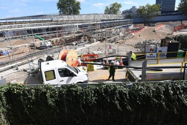 Work is already underway on HS2 in London - despite the Government's review.