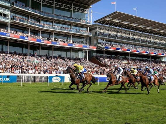 Racegoers attending the Welcome to Yorkshire Ebor Festival at York Racecourse were hit by the closure of the East Coast Main Line. Clint Hughes/PA Wire
