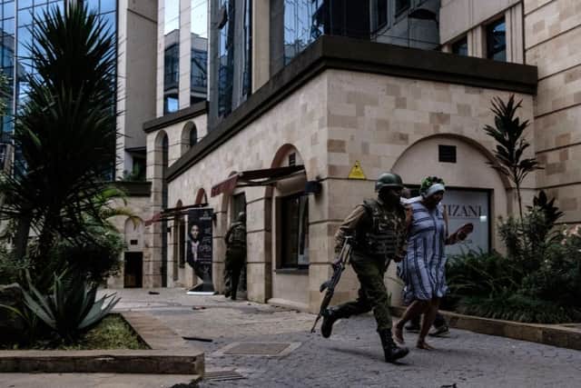 A hotel in Kenya was targeted in a terrorist attack earlier this year. Picture: KABIR DHANJI/AFP/Getty Images