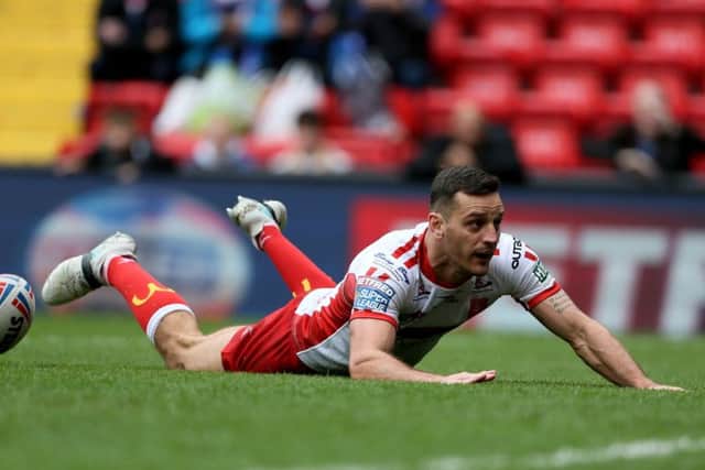 Hull KR's Craig Hall faces a late fitness check ahead of the game with Catalans Dragons. PIC: Richard Sellers/PA Wire