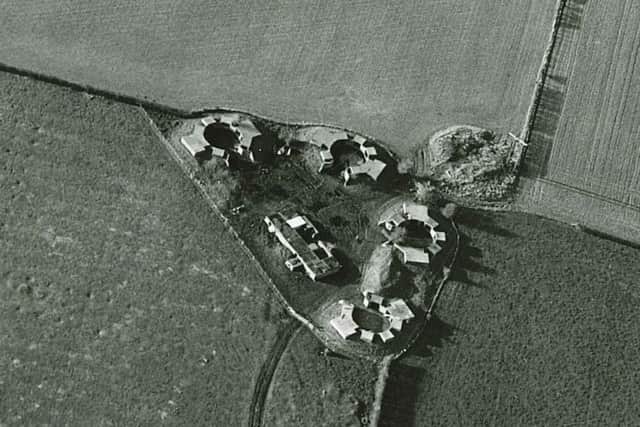 The gun emplacements in 1946
