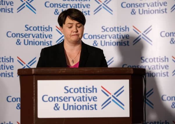Ruth Davidson has resigned as leader of the Scottish Conservatives.