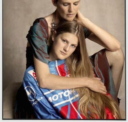 Stella Tennant and her youngest daughter Iris, styled by Bay Garnett, photographed by Tom Craig.