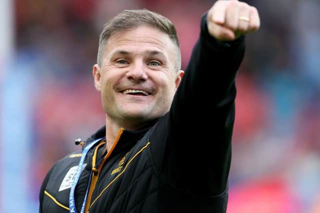 Huddersfield Giants head coach Simon Woolford (Picture: PA)