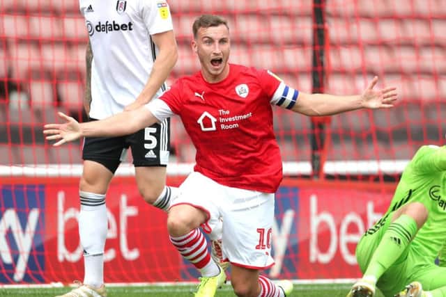 Barnsley's Mike Bahre reacts during the Sky Bet Championship match at Oakwell Barnsley. (Picture: Richard Sellers/PA Wire)