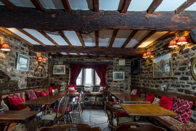 The pub has barely changed in centuries