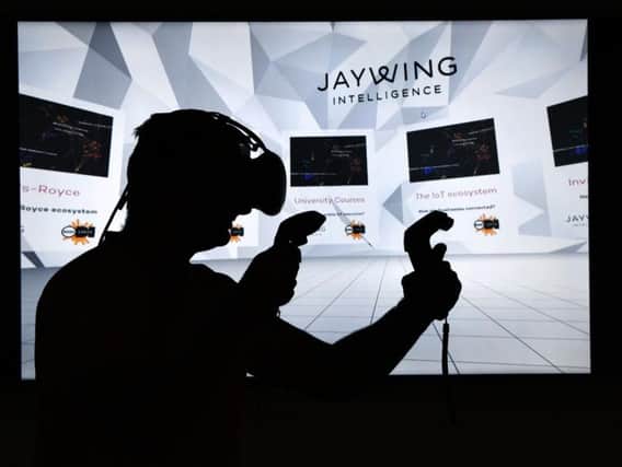 Jaywing's VR suite at its Leeds base