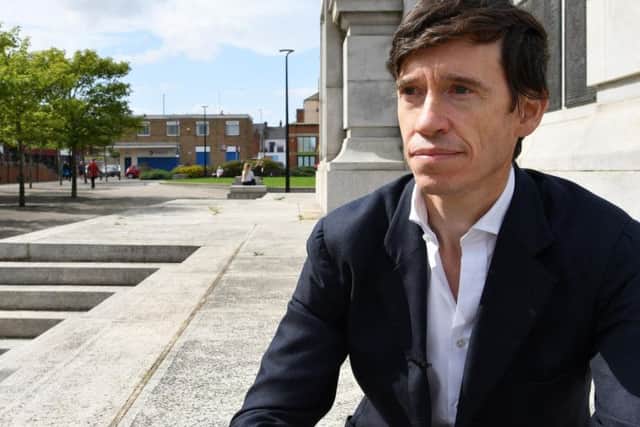 Tory MP Rory Stewart pictured on a visit to Hartlepool. Pic: Frank Reid