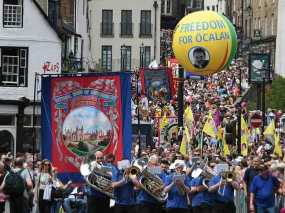 Durham Miners' Gala. Picture: Kevin Brady.