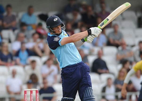 Tom Kohler-Cadmore finished the T20 campaign as Yorkshire's top run scorer (Picture: SWpix.com)
