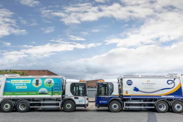 New lorries are powered by waste