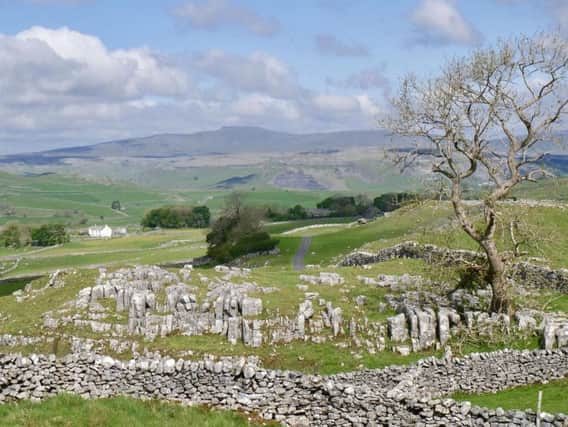 The Great North Trail passes close to Ingleborough in the Yorkshire Dales