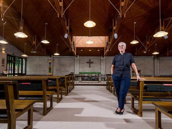 Canon Maggie McLean of the Church of Christ the King Battyeford in Mirfield, who will take up her new post as Canon Missioner at York Minster in November. Picture by James Hardisty.