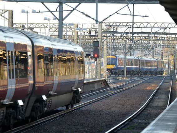 A broken down train is causing long delays to services