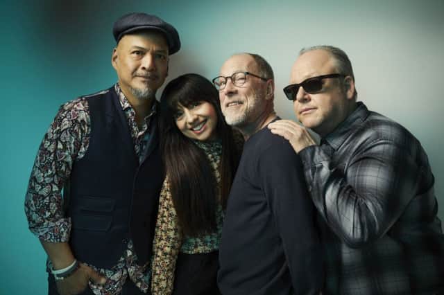 Pixies: from left,  Joey Santiago, Paz Lenchantin, David Lovering, Black Francis. Picture Travis Shinn