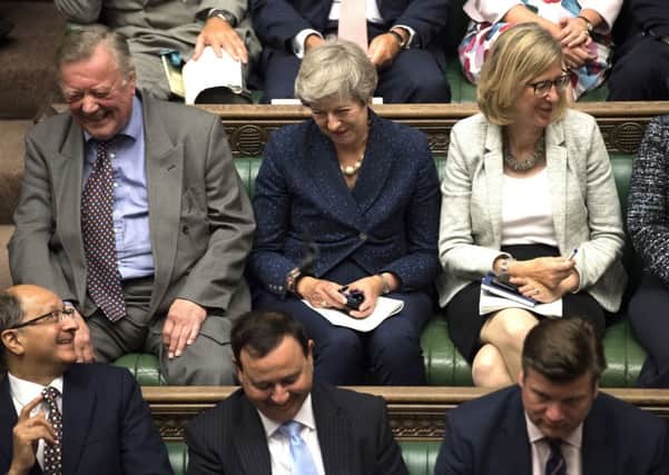 Kenneth Clarke, pictured in the Commons next to former prime minister Theresa May, is opposed to the suspension of Parliament.