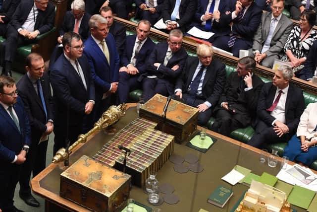 The moment when MPs won the right to attempt to thwart Boris Johnson's no deal Brexit plan.