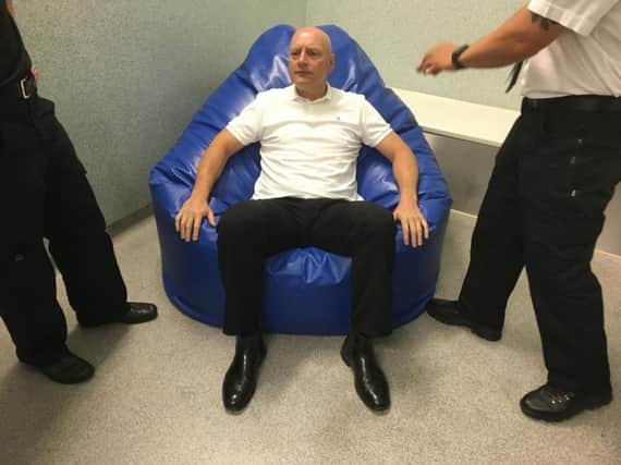 Humberside Police is the first force in the country to test the use of the UK Safety Pod at its Clough Road custody suite.