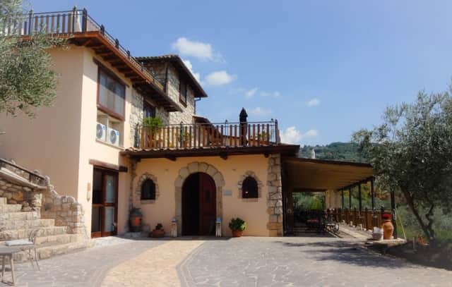 The Casale San Pietro, a luxury bed and breakfast.