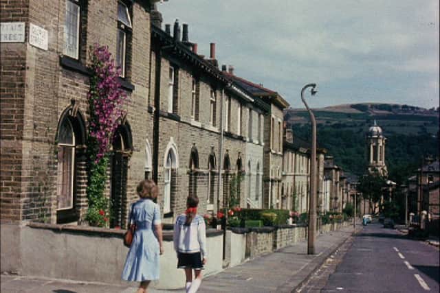 Young girls in Eric Hall's film on Saltaire. Picture: Yokshire Film Archive