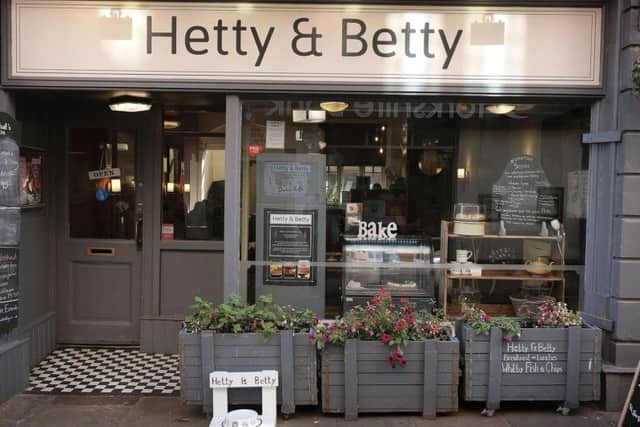 The old Mill's Cafe building on Baxtergate has served food since 1928 and has now re-opened as Hetty & Betty