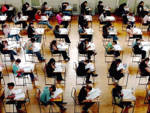 Grades for poorer pupils are failing to keep up with their peers