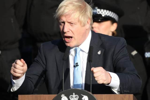 Prime Minister Boris Johnson said he would 'rather be dead in a ditch than go back to Brussels' to ask the EU for an extension to Brexit negotiations, during his visit to Yorkshire today.