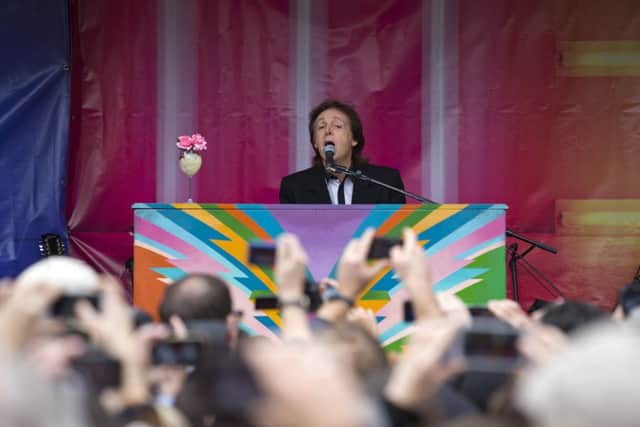 Paul McCartney is one of Dudley's admirers. Picture: JUSTIN TALLIS/AFP/Getty Images.