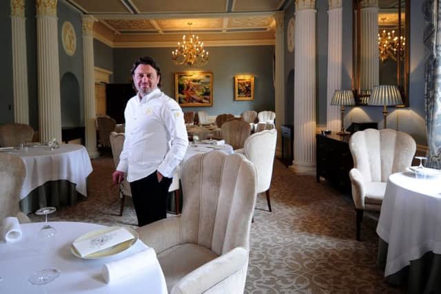 Shaun Rankin is at the helm of the fine dining restaurant - one of three restaurants at Grantley Hall. (Simon Hulme).