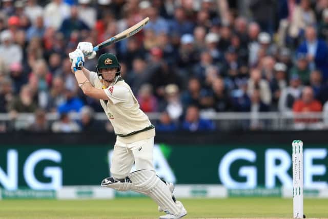 Australia's Steve Smith during day two of the fourth Ashes Test at Emirates Old Trafford, Manchester (Picture: PA)