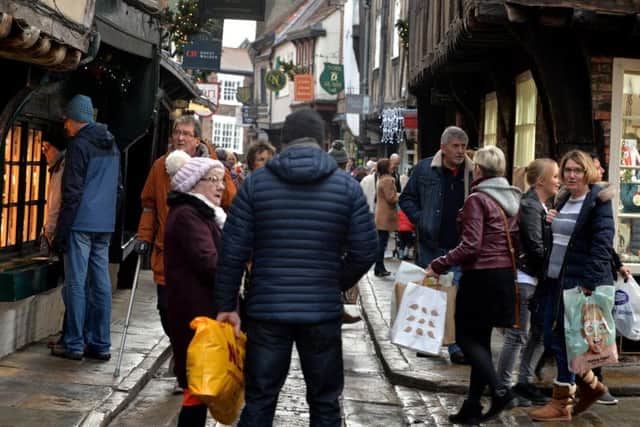 He says the Shambles in York is one of the region's hidden gems.