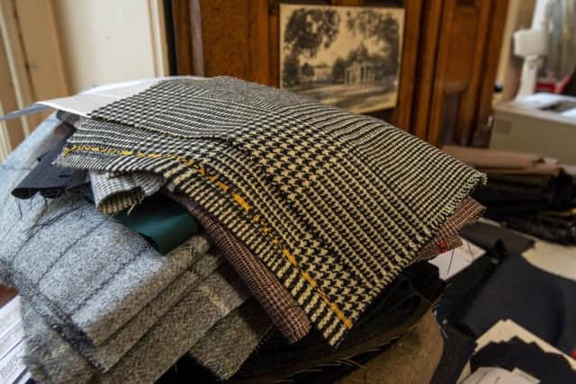 Dugdales is the last independent cloth merchant in the centre of Huddersfield.