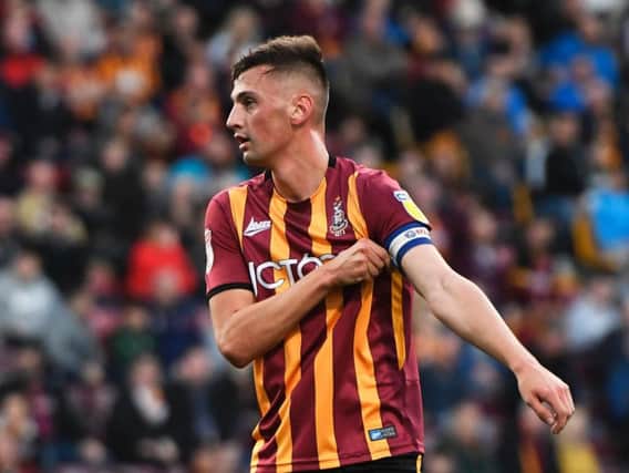 Paudie O'Connor netted Bradford City's late winner against Northampton Town. Picture: Getty Images