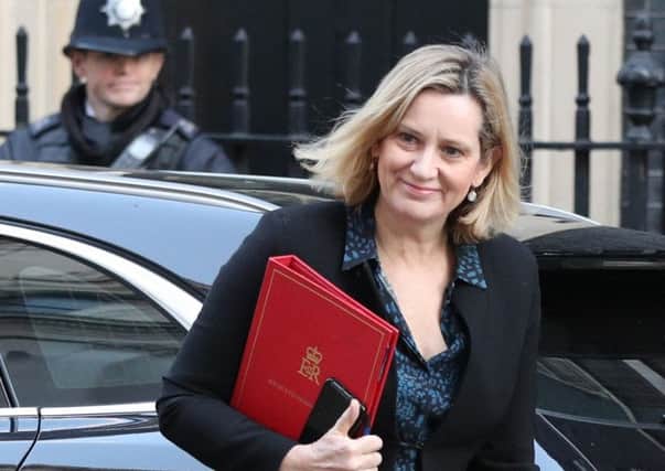 Amber Rudd has dramatically resigned as Work and Pensions Secretary.