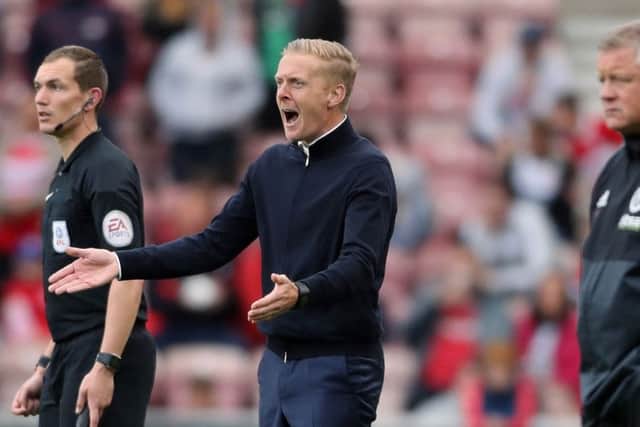 Garry Monk, on the touchline while Middlesbrough manager two seasons ago. Picture: Owen Humphreys/PA