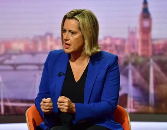 Amber Rudd has explained her decision to resign as Work and Pensions Secretary.