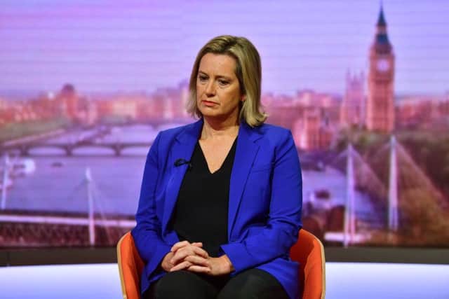Amber Rudd resigned as Work and Pensions Secretary last weekend.