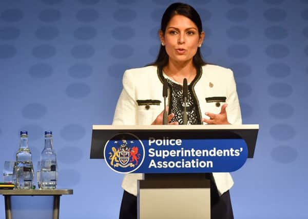 Home Secretary Priti Patel addressed the Police Superintendents' Association this week.