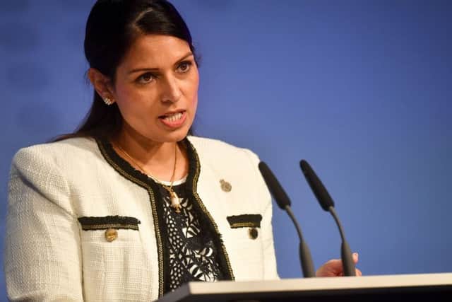 Home Secretary Priti Patel has pledged to recruit 20,000 police officers to fill existing vacancies.