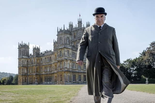 Jim Carter as Mr Carson in the film, due for release in the UK on September 13. (Jaap Buitendijk/Focus Features via AP)