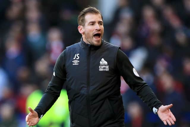 GONE: Huddersfield Town manager Jan Siewert. Picture: Mike Egerton/PA