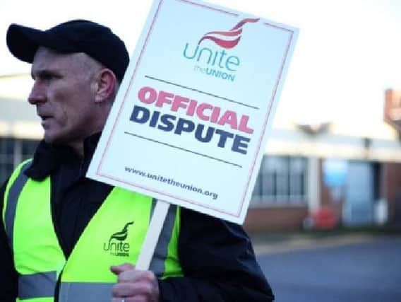 Unite, Britain and Irelands largest union, said it will hold a ballot for strike actionof its 50 library and museum membersin Bradford in defence of the services.