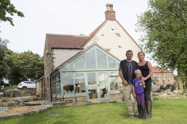 Howard and Louise Nicholson who face losing their Grade II listed house if HS2 is built on its current path