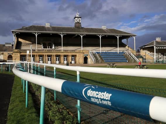 Doncaster racecourse. Photo by Christopher Furlong/Getty Images.