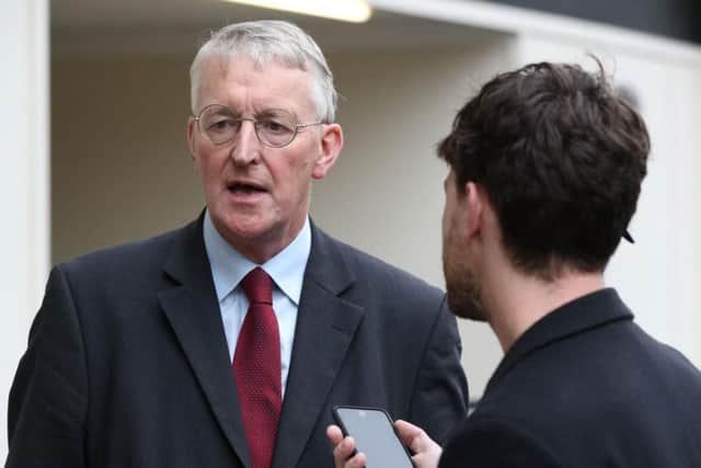 Labour MP for Leeds Central, Hilary Benn, outside the Houses of Parliament in Westminster central London. Photo: Jonathan Brady/PA Wire