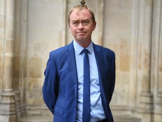 Tim Farron, who has backed devolution in the North to help tackle climate change. Photo: Kirsty O'Connor/PA Wire