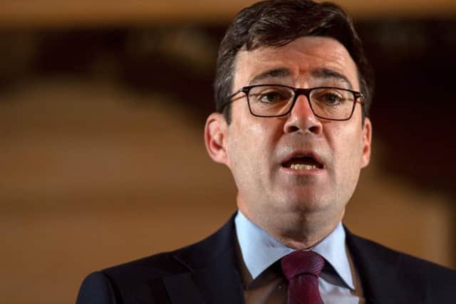 Greater Manchester metro mayor Andy Burnham. Picture: Bruce Rollinson.