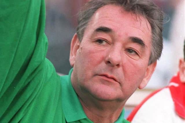 Brian Clough, on whose time at LUFC The Damned United was based on. Picture: PA/Adam Butler.