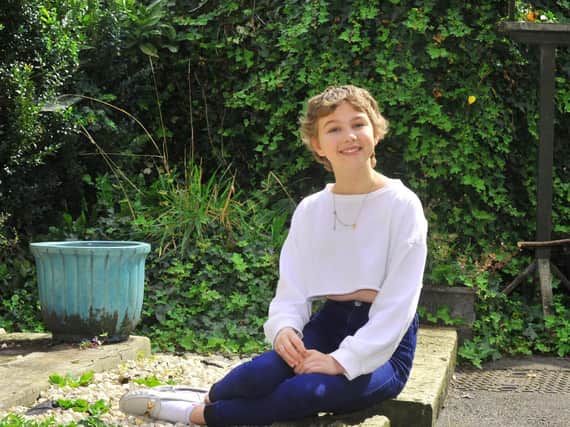 Selby teenager Francesca Taylor-Draper, now in recovery from cancer. The experience, she says, has changed her outlook on life. Image: Gary Longbottom, The Yorkshire Post